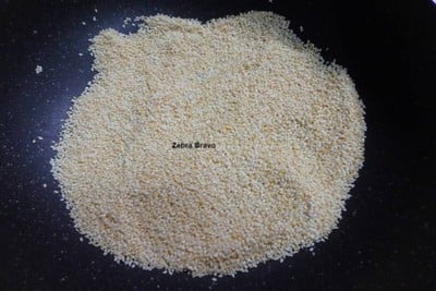 วิธีทำ งาขาวคั่ว