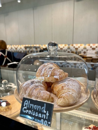 🥐 Almond Croissant. (Price 90 Baht.)