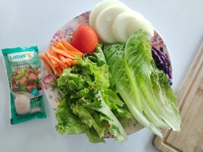 วิธีทำ สลัดผัก