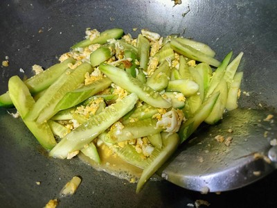 วิธีทำ แตงกวาผัดไข่ #wongnaichef วิธีทำ แตงกวาผัดไข่ #wongnaichef