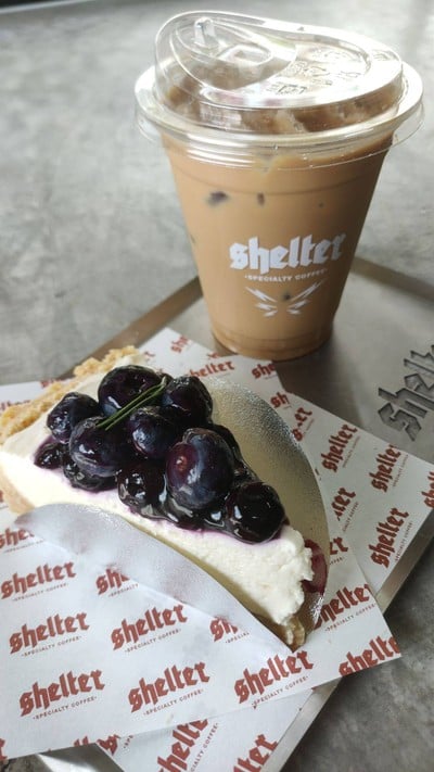 เมนูของร้าน Shelter Specialty Coffee มหาวิทยาลัยรังสิต