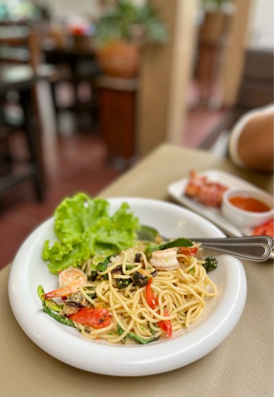 🍝 สปาเกตตีขี้เมาทะเล. (ราคา 88 บาท)