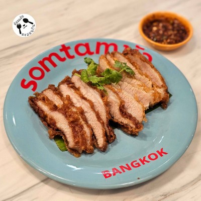 คอหมูทอด