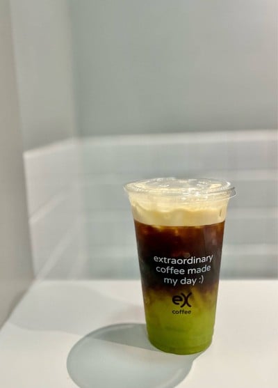 ☕️ Iced eX Coffee. (Price 65 Baht.)