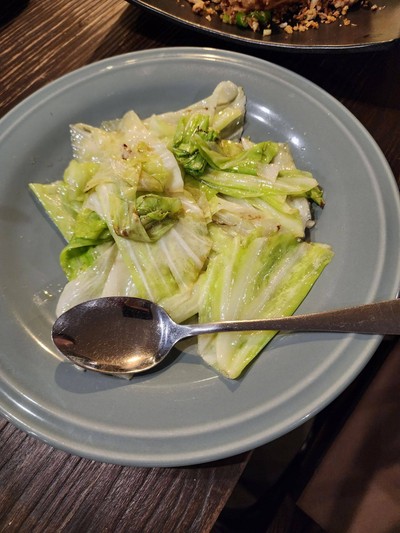 กะหล่ำปลีทอดน้ำปลา