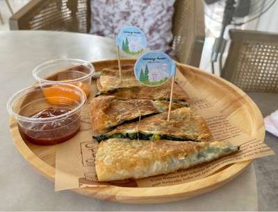 🍕 Mini Mexican Pizza Amaranth. (Price 129 Baht.)