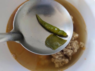 วิธีทำ ต้มยำน้ำใสหมูสับ วิธีทำ ต้มยำน้ำใสหมูสับ