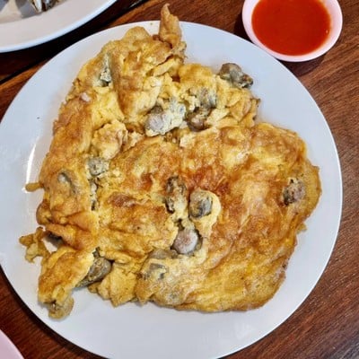 ไข่เจียวหอยนางรม