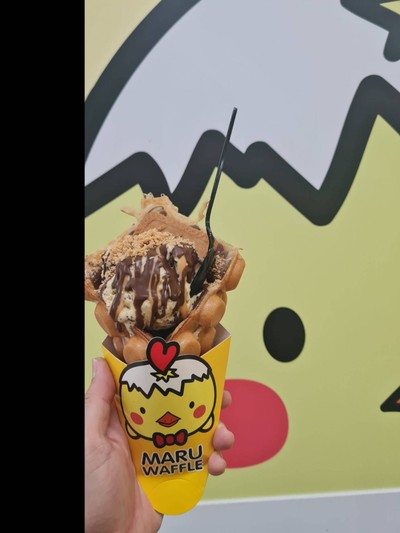 วาฟเฟิลพาร์เฟ่ต์ Biscoff