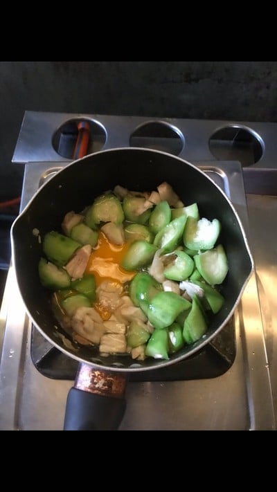 วิธีทำ บวบผัดไข่และเห็ดออรินจิ ง๊าย ง่าย #Wongnaichef