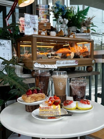 เมนูของร้าน co-co-kup cafe' พระปฐมเจดีย์