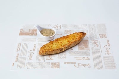 ขนมปังกระเทียมชีสทรัฟเฟิลดริป