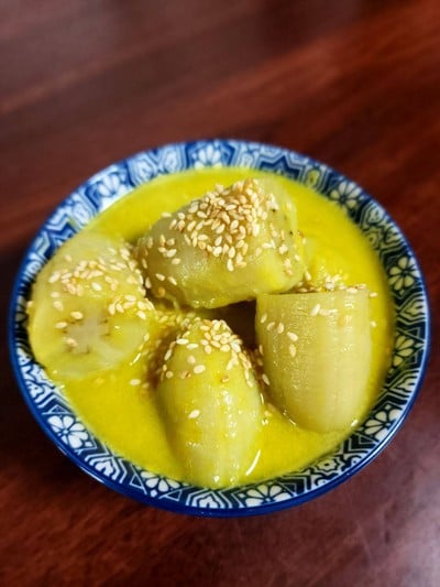 วิธีทำ กล้วยบวชพระ #wongnaichef วิธีทำ กล้วยบวชพระ #wongnaichef