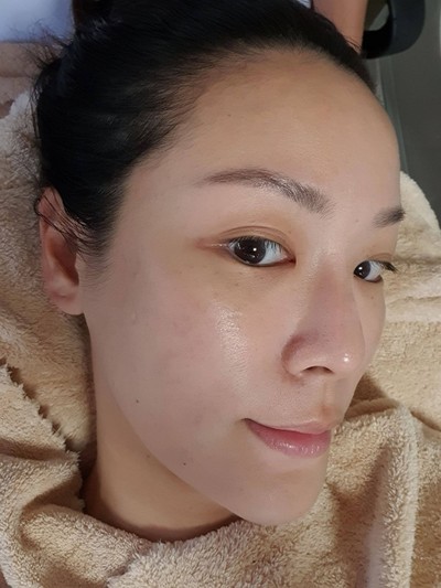 นวดเสร็จแล้วผิวเปลี่ยนเลย