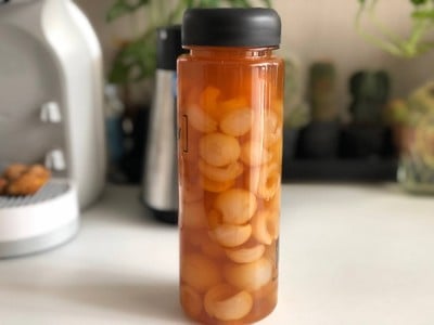 วิธีทำ ชาลำไยสด