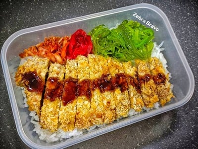 วิธีทำ ข้าวทงคัตสึหม้อทอดไร้น้ำมัน 🥩 วิธีทำ ข้าวทงคัตสึหม้อทอดไร้น้ำมัน 🥩