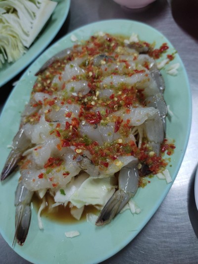 กุ้งแช่น้ำปลา