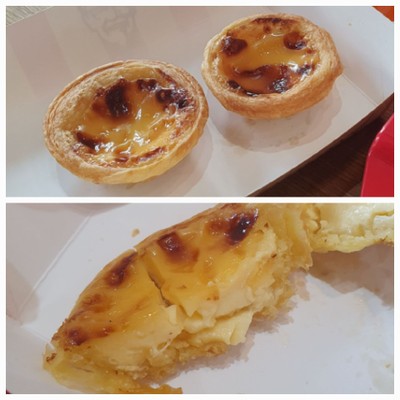 ทาร์ตไข่ 2 ชิ้น