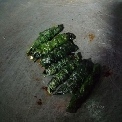 วิธีทำ หมูสับห่อใบชะพลู วิธีทำ หมูสับห่อใบชะพลู