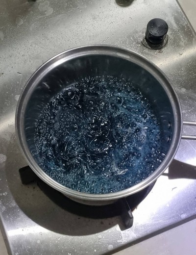 วิธีทำ ยำวุ้นเส้นอัญชัญ