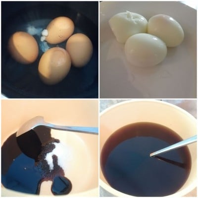 วิธีทำ ไข่ต้มซีอิ๊ว
