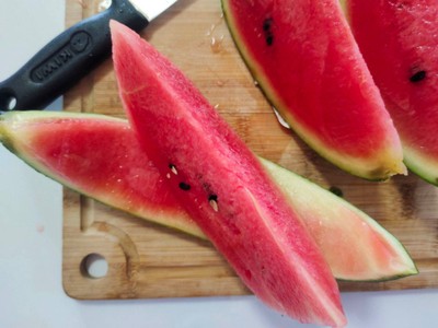 วิธีทำ วิธีปอกแตงโม ให้สวย