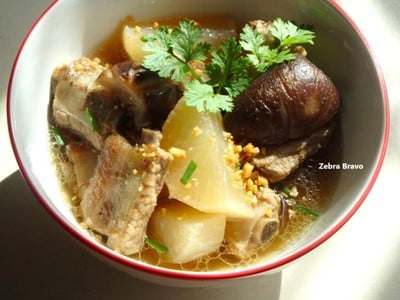 วิธีทำ ซี่โครงหมูตุ๋นหัวไชเท้า 🥘