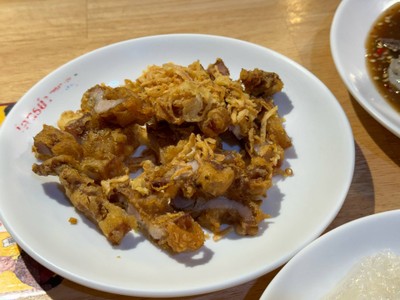 หมูสามชั้นทอด