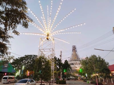 บรรยากาศ วัดโพสพผลเจริญ