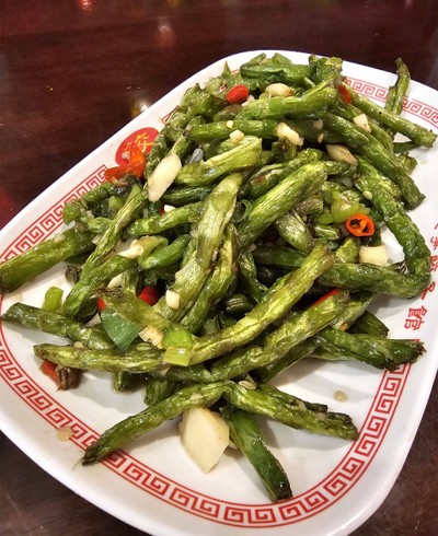 ผัดถั่วแขก
