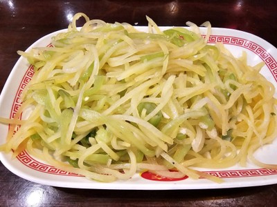 มันฝรั่งผัดพริกหวาน