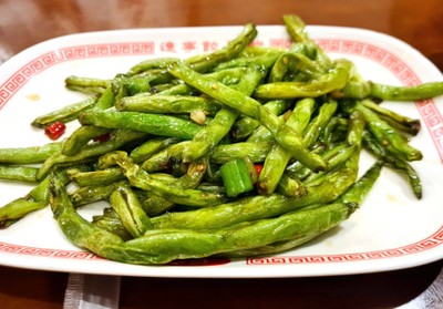 ผัดถั่วแขก
