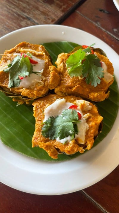 เมนูของร้าน บ้านกลางน้ำ สาขา 1