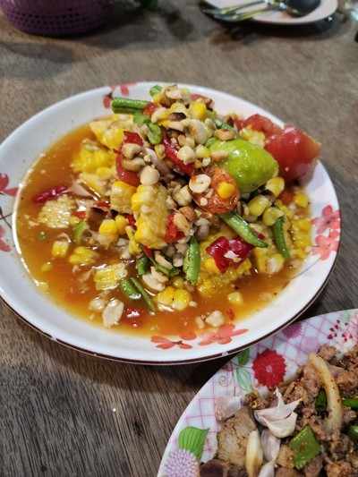 ตำข้าวโพด