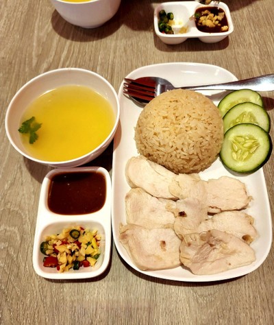 ข้าวมันไก่ อก