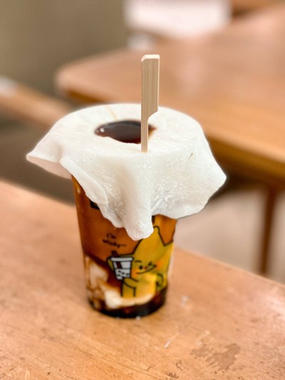 โมจิ นมสด บราวน์ชูก้า