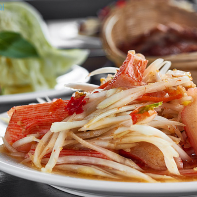 ก๋วยเตี๋ยวต้มยำกากหมูสูตรโบราณ -