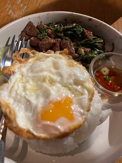 กระเพราเนื้อ