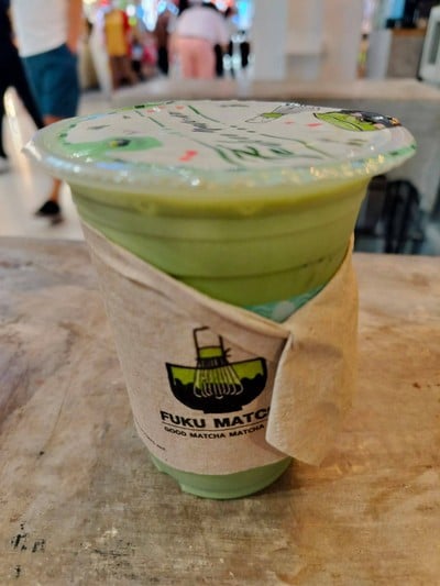 มัทฉะนมสดเข้มข้น (ชาเขียวนมสูตรเข้มข้น)