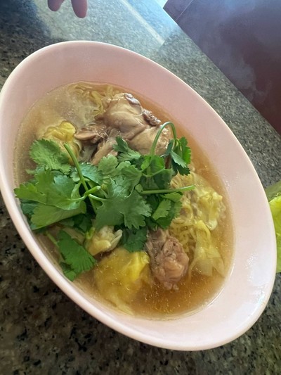 บะหมี่+น่องเป็ดตุ๋น (น้ำ)