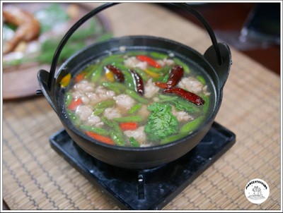 ต้มบ๊วยหมูสับ
