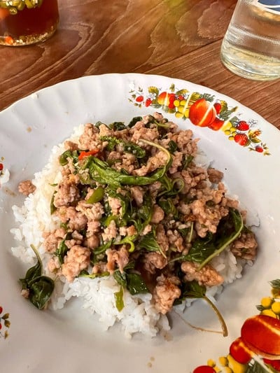 เมนูของร้าน เทพรส 66 ลำปาง