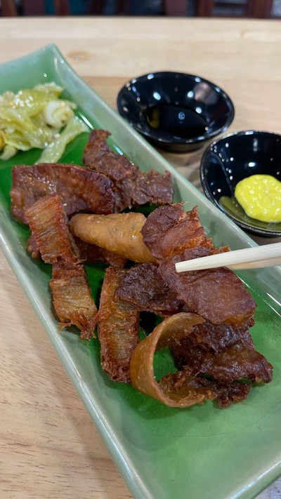 ไส้พะโล้ทอด