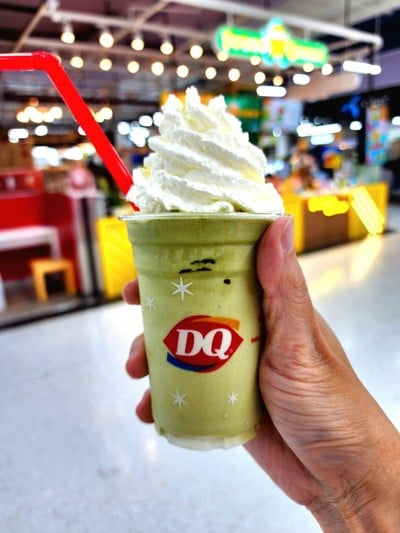 ฟรีซซี่ แฟรปเป้ ชาเขียว