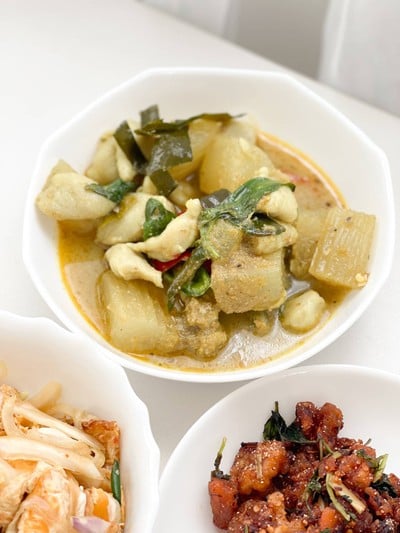 แกงเขียวหวานปลากราย