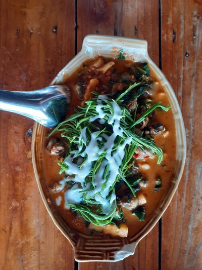 แกงคั่วหอยขม