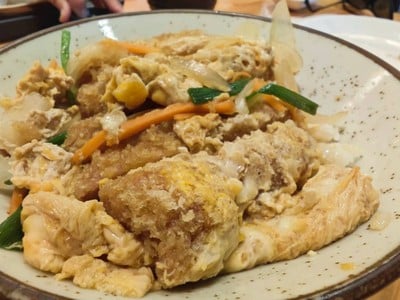 ข้าวหน้าหมูทอด