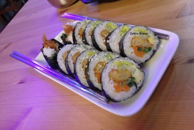 Fried Shrimp Gimbap