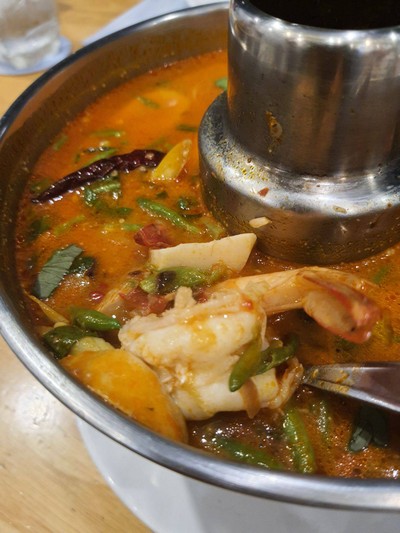 ต้มยำกุ้งแชร์บ๊วย น้ำข้น