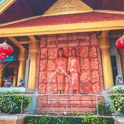 บรรยากาศ หอเจ้าแม่สองนางพี่น้อง